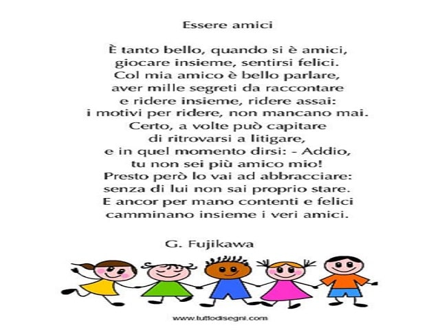 Poesie sull'amicizia: 30 idee tra rime e versi - FrasiDaDedicare