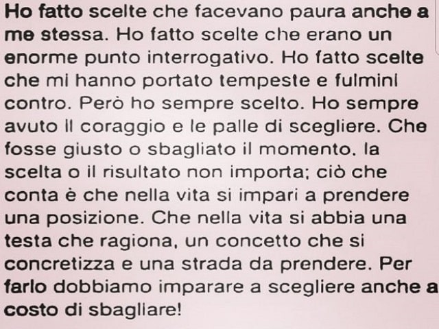 140 frasi e immagini sulle scelte e sulle decisioni - FrasiDaDedicare