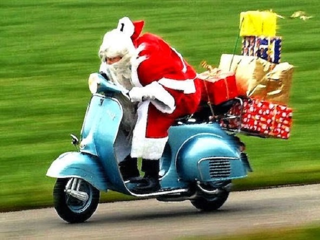 immagini divertenti di babbo natale