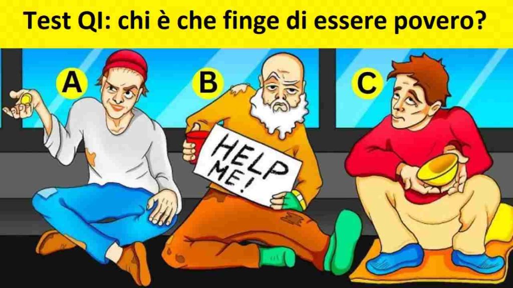 Dimostra a tutti che sei POVERO | Chi scopre l’intruso in foto, ha il conto che piange: vedi se ti riguarda