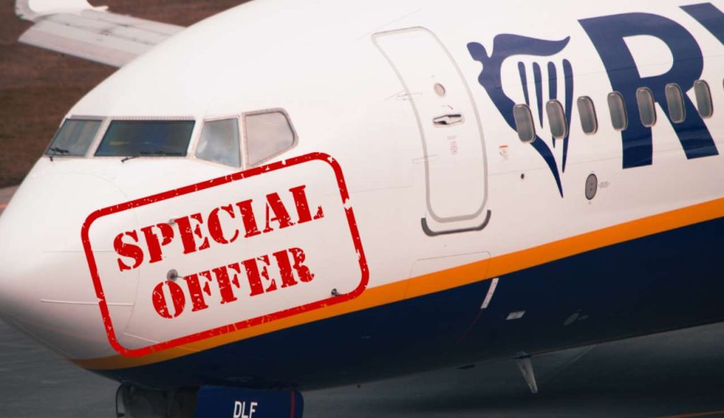 Ryanair fa volare tutti: offerte flash a 14€ per molte destinazioni | Si parte subito
